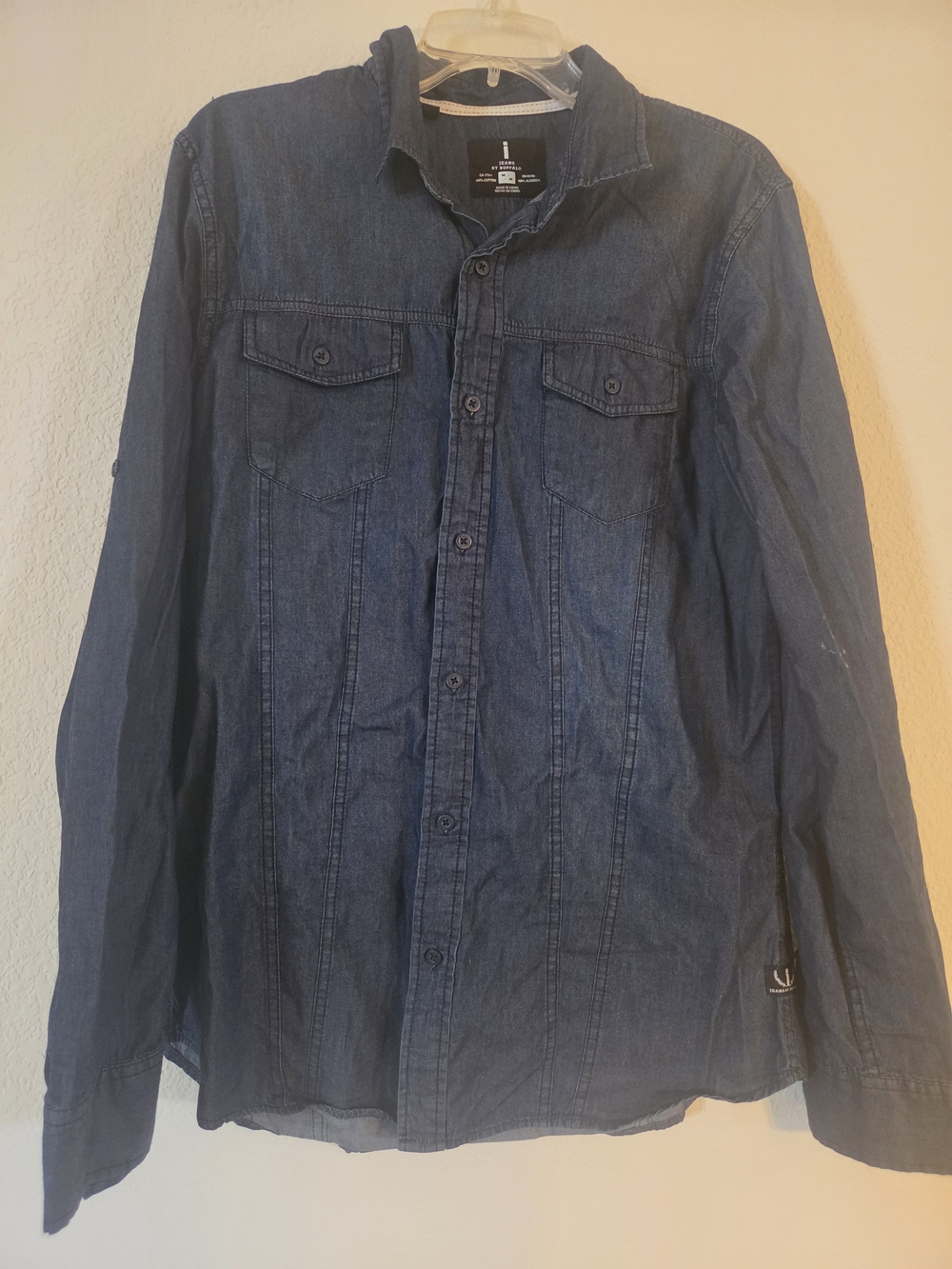 i jeans by Buffalo Indigo Denim Shirt Jacket